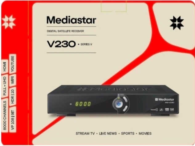 گیرنده دیجیتال مدیا استار مدل V۲۳0