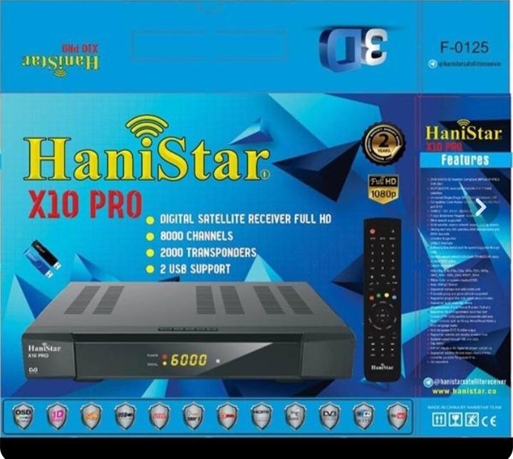 گیرنده دیجیتال هانی استار مدل x 10 pro